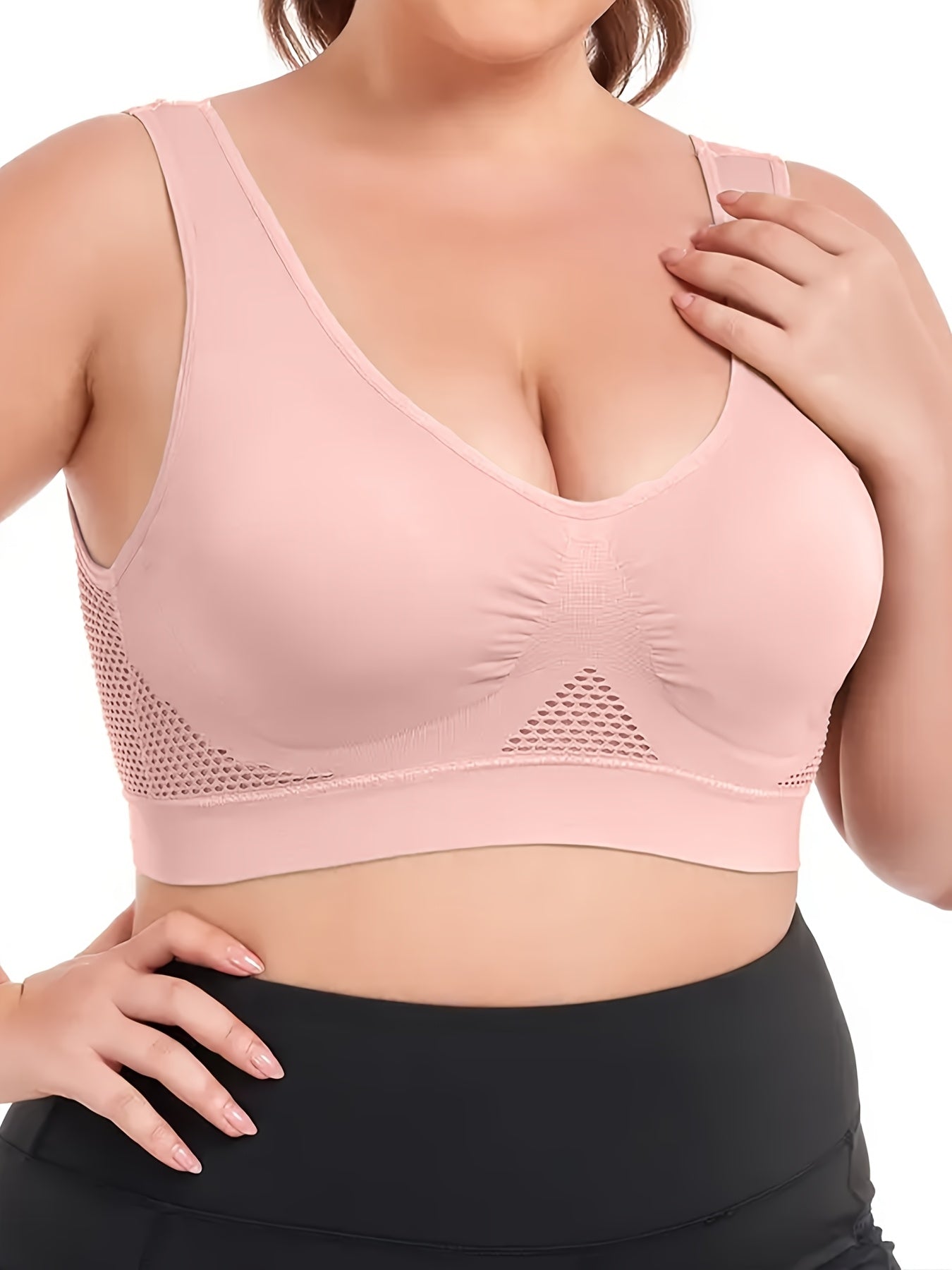 Women’s Padded Breathable Mesh Sports Bras 10 Pack for Yoga Running Gym