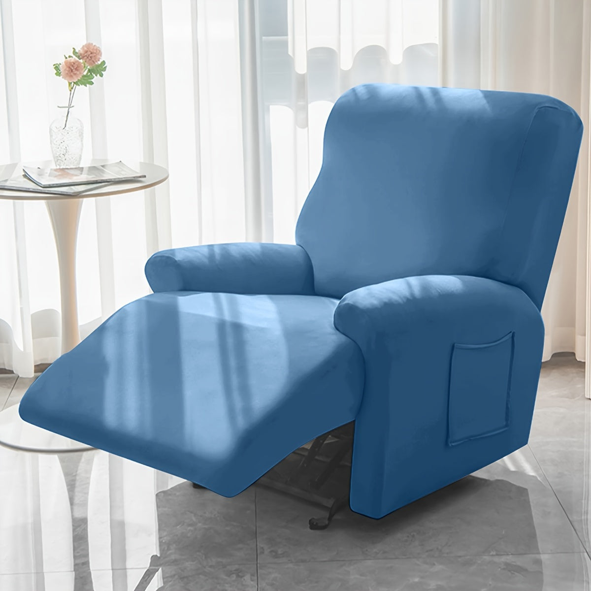 Водонепроницаемый однотонный чехол для дивана-кресла Chivas для домашней спальни.