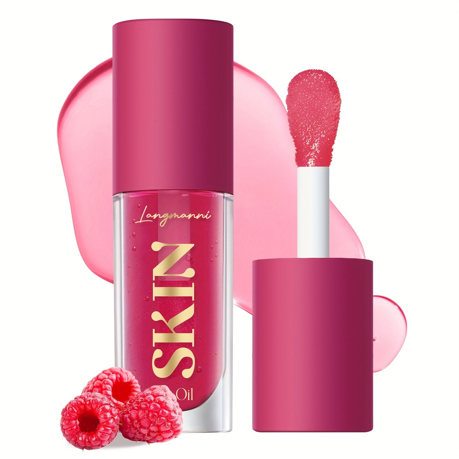 Moisturizing Lip Gloss Fruit Jam Flavor Shiny Finish for Women