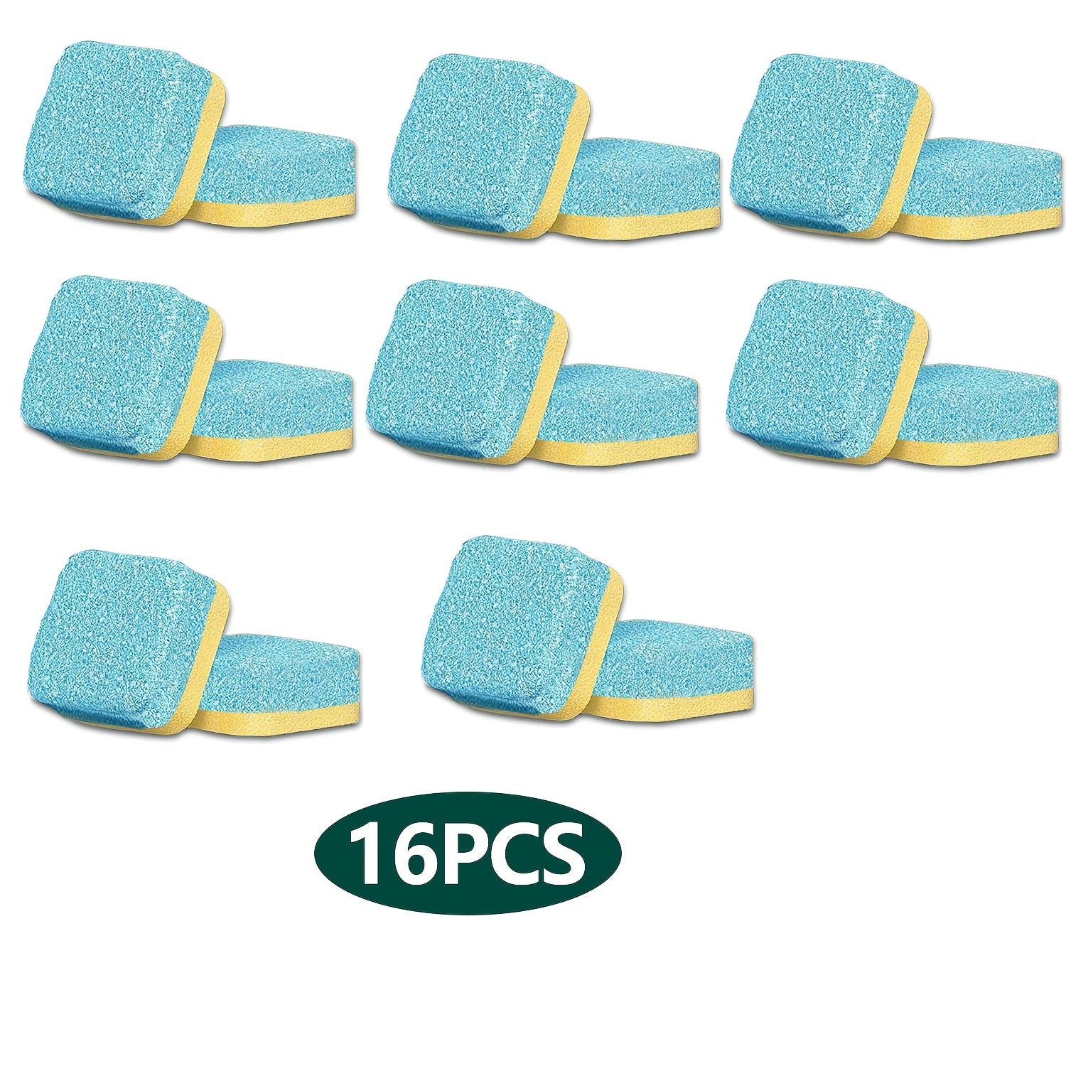 Washing Machine Cleaner Tablets Pack of 4/16/24 Deep Descaler and Deodorizer