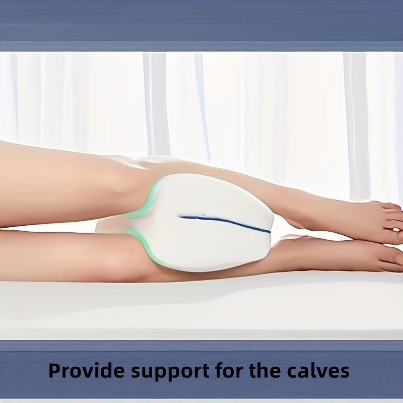 Memory Foam Leg Pillow for Maternity and Knee Support Heart Shape Cushioned Support