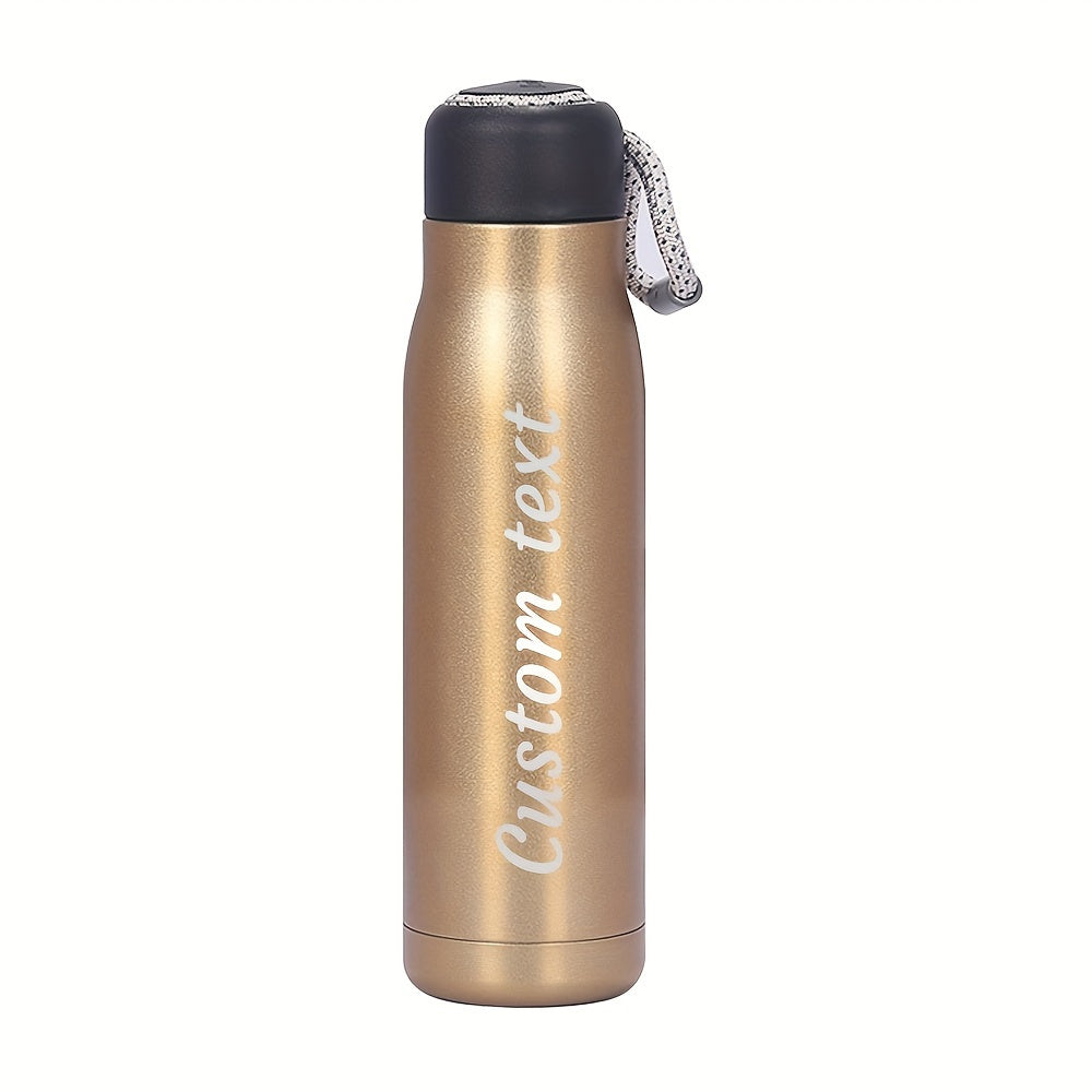 Insulated Stainless Steel Water Bottle with Anime Design for Sports and Gifts