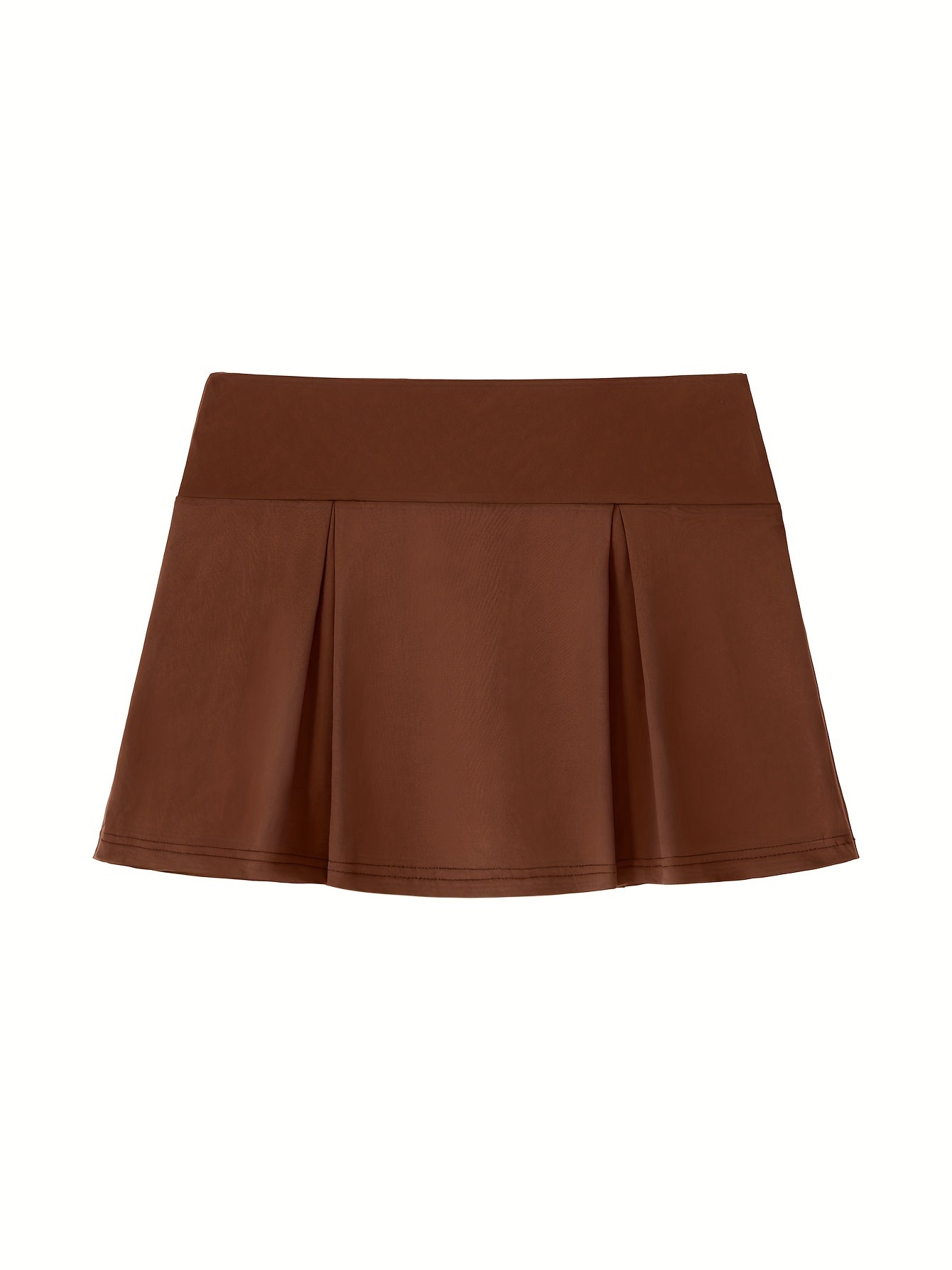 Plus Size Women's Athletic Skort Pants High Stretch Built-In Shorts Yoga Running