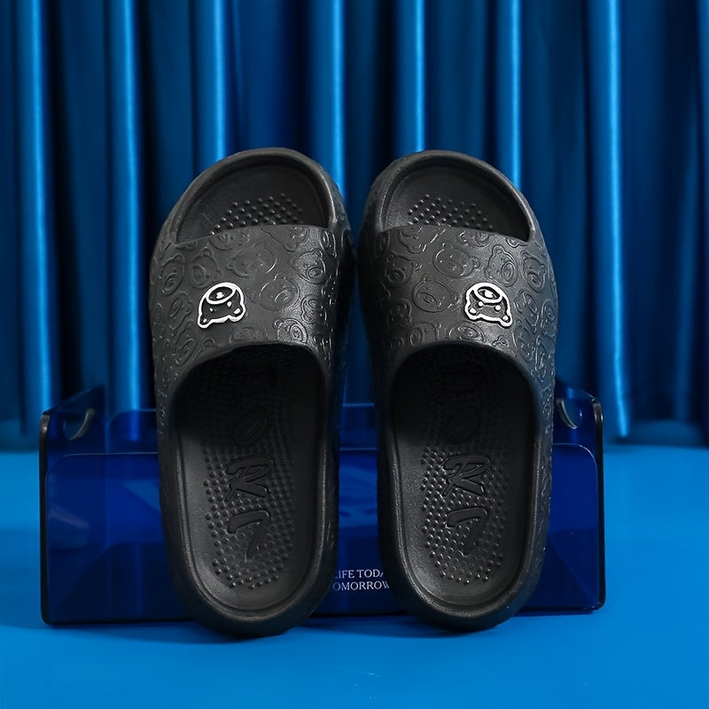 Women Thick Indoor Outdoor Slippers Comfortable Cloud-Shaped Bath Shower Shoes