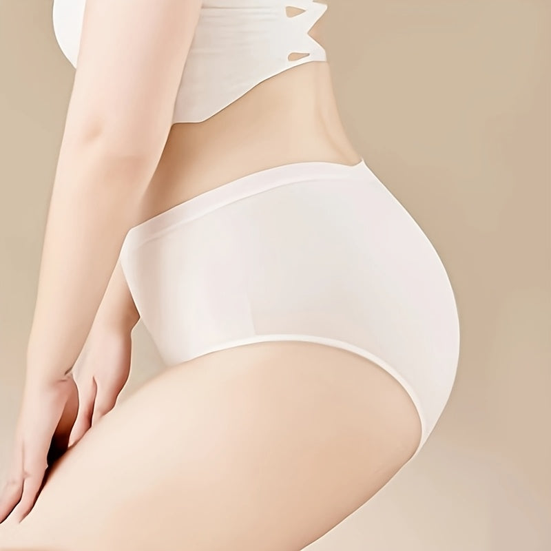 Ayollar uchun yuqori belli, bir martalik, nafas oladigan, toʻliq rangli, portativ ichki kiyim