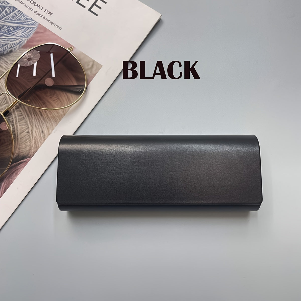 Women's Magnetic Glasses Case Slim Durable Storage for On-the-Go