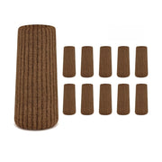 16 Pack Brown Chair Protectors for Upholstery and Furniture