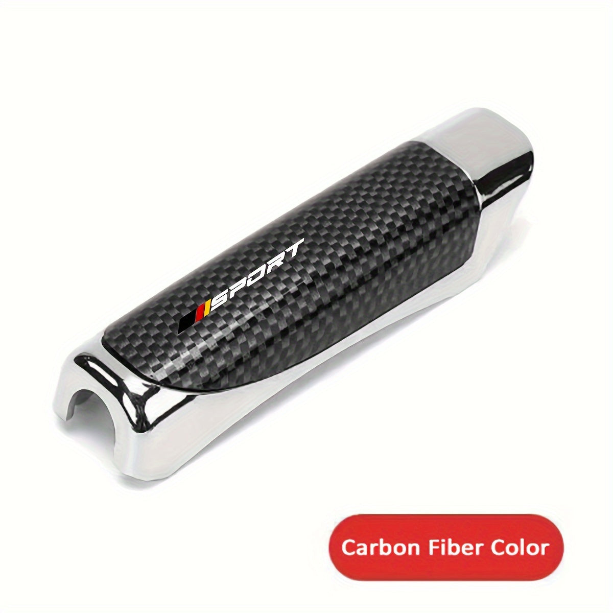 Car Handbrake Cover Carbon Fiber Style for Vehicle Interior Accessories