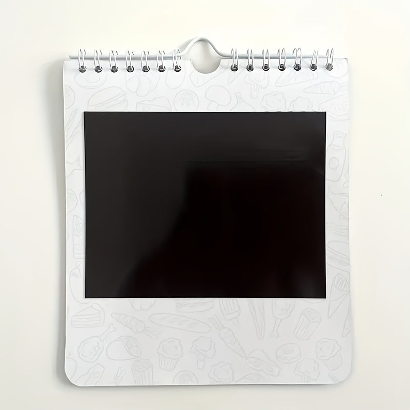 1-Shaxslik Pressure Cooker va Air Fryer Pishirish Qoʻllanmasi, Magnitli Cheat Sheet va Tez Referensli Retsept Kitobi bilan Turli Taomlar uchun, Elektrsiz Qogʻoz Oshxona Aksesuarlar