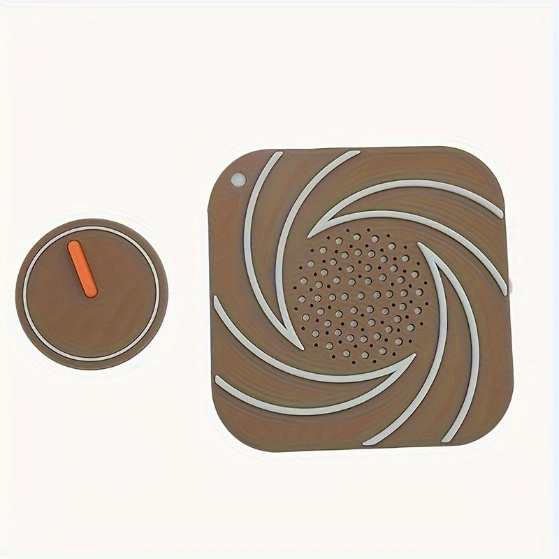 Cubierta de desagüe de suelo de silicona para baño, prevención de olores y protección contra fugas