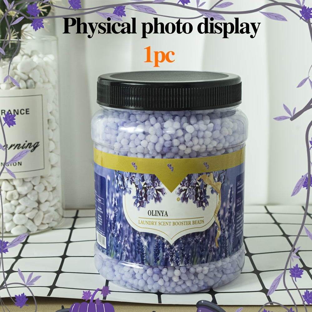 Lavender Scented Laundry Beads 800g Long-Lasting Freshness No Electricity Needed