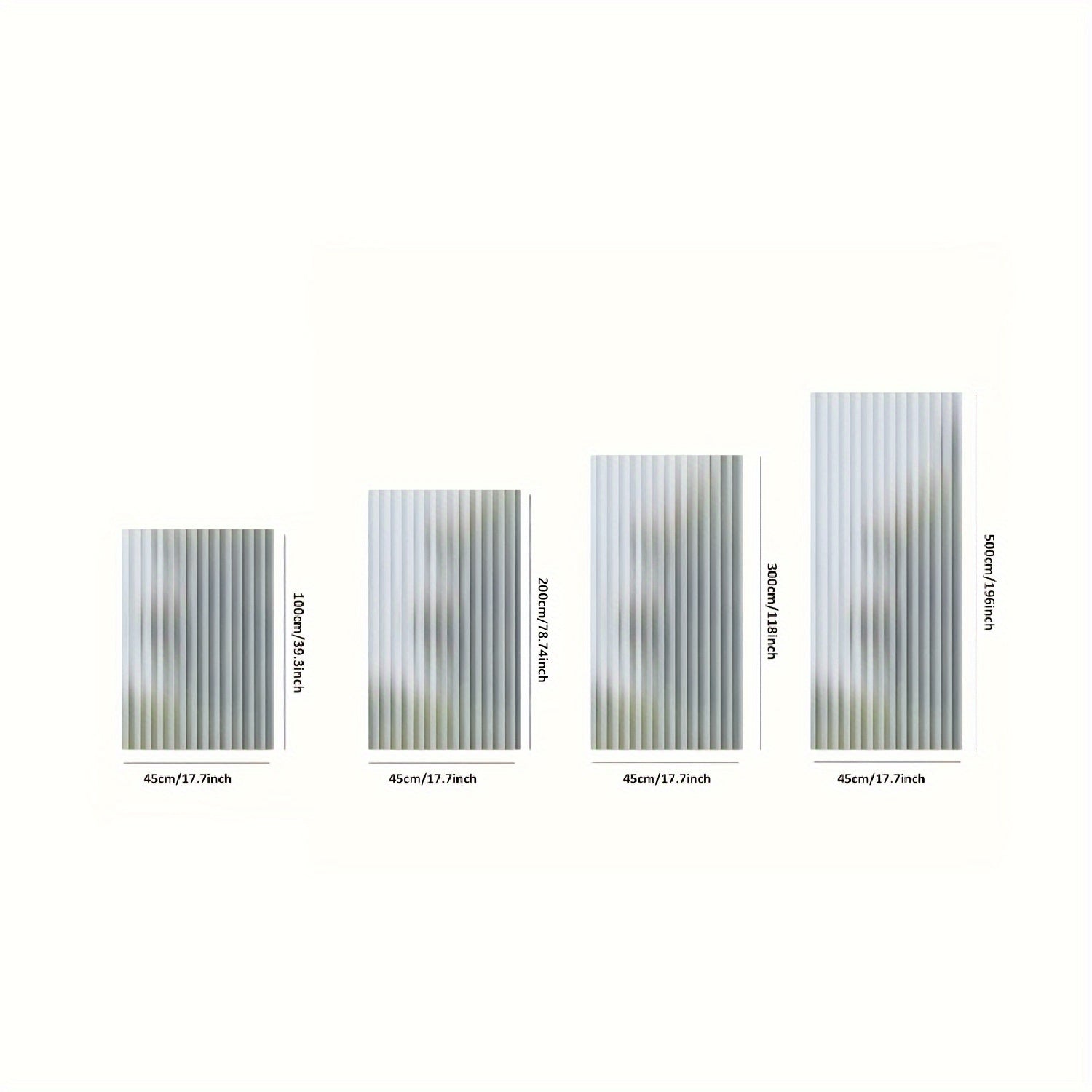 PVC Window Film 10mil Static Cling Glass Sticker for Bedroom Living Room Decor