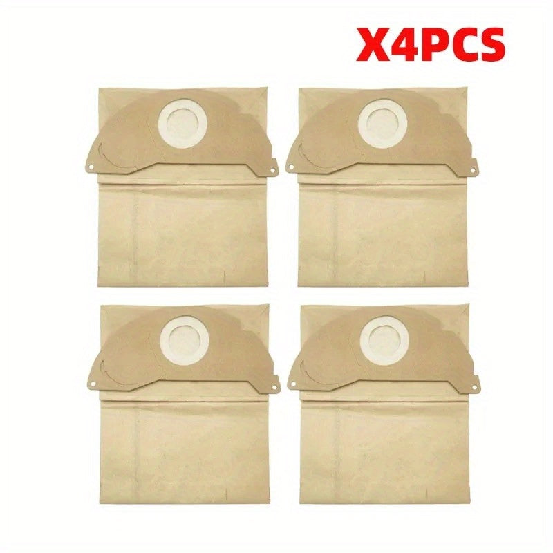 Karcher modellari WD2250, A2004, A2054, MV2, WD2 uchun robot tozalovchi chang sumkalari. Qavatga ulanishni almashtirish uchun 2/4/6/8/16 dona mos qog'oz sumkalar kiradi.