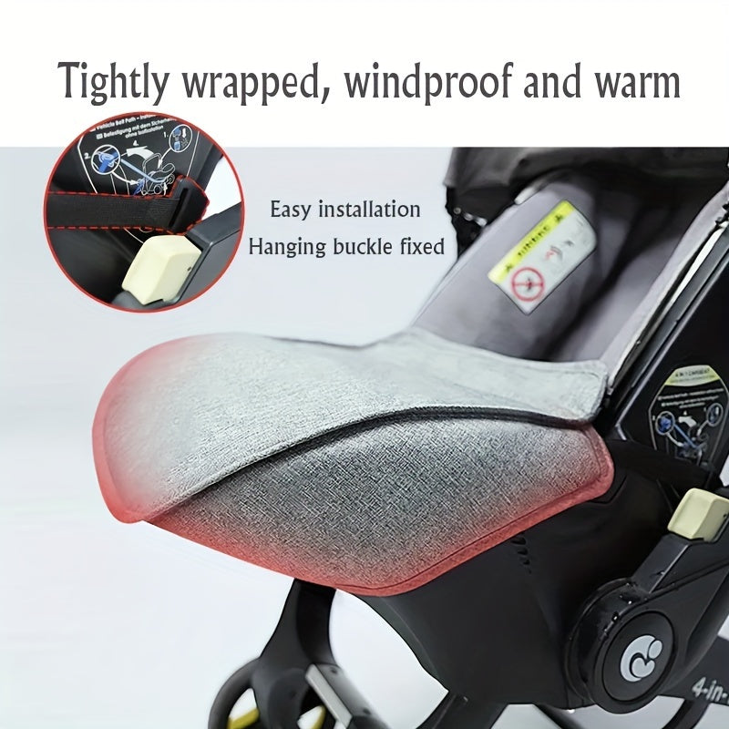 Warm Foot Cover for Strollers Windproof Outdoor Foot Cover for Baby