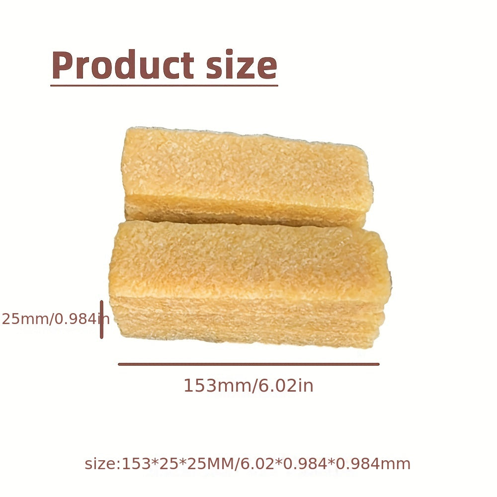 Universal Rubber Sandpaper Eraser Stick 15.3x2.5cm for Residue Removal