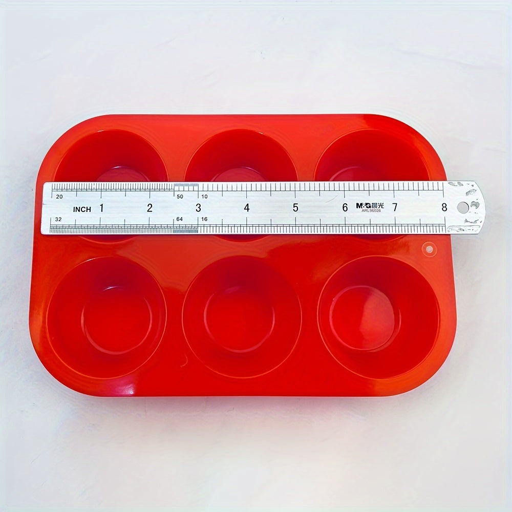 High Temperature Resistant Silicone Muffin Cup Cake Mold for Baking Pudding Mousse Soap Candles 1 Piece