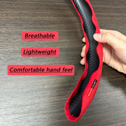 Standard Size Segmented Car Steering Wheel Cover Anti-slip Breathable Durable
