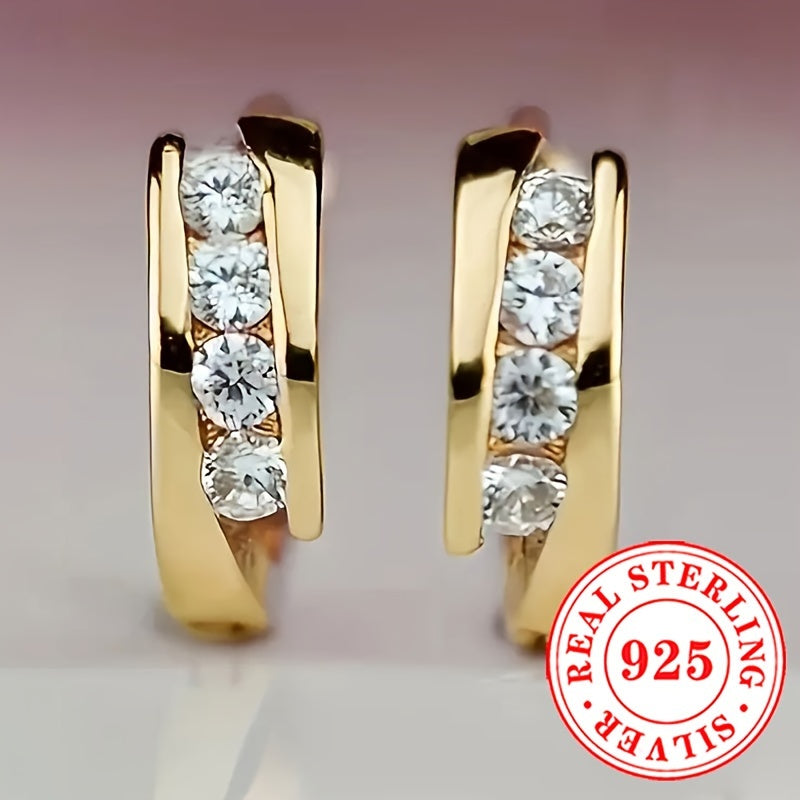 925 Sterling Silver dan yasalgan, porloq Kubik Zirkoniya bilan bezatilgan zamonaviy halqa bilakuzuklar - tasodifiy va rasmiy tadbirlar uchun ideal, aprel oyida tug'ilganlar uchun ajoyib.