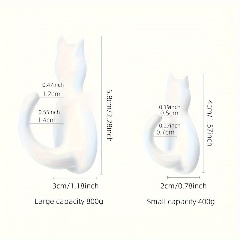 Cute Cartoon Cat Adhesive Hooks for Coats Towels Shower Curtains Strong Transparent No Damage Bathroom Decor