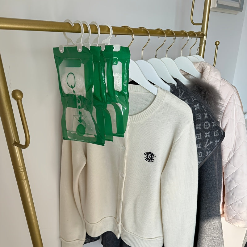 Bolsas Absorbe-Humedad 4/10/20pcs, Deshumidificadores No Eléctricos para Armarios, Dormitorios, Salas de Estar