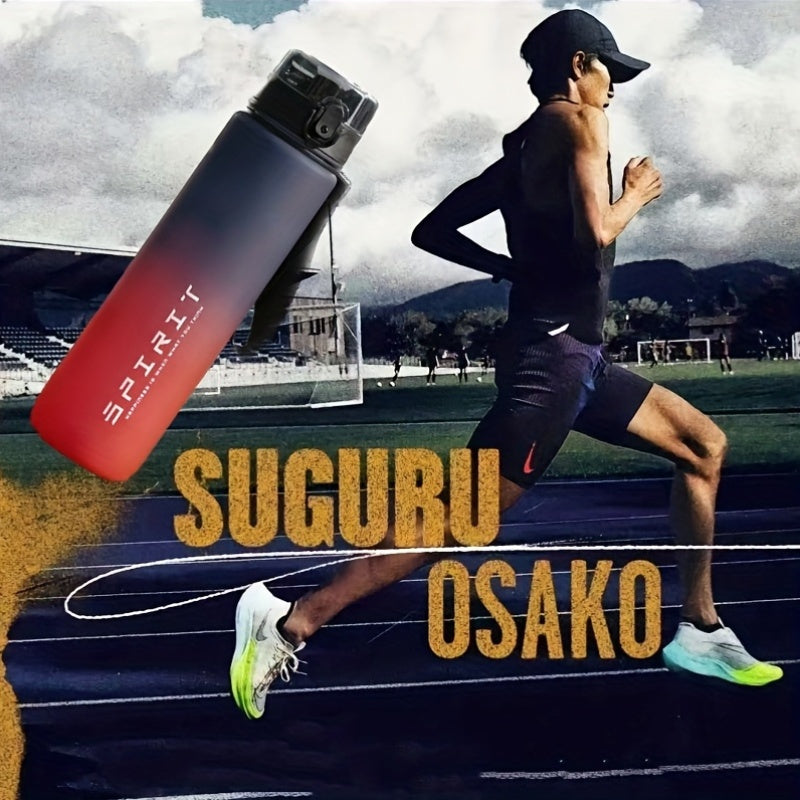 750ml BPA-Free Plastic Water Bottle Leakproof with Straw Lid for Gym Outdoor Hiking