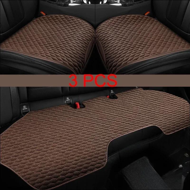 Universal Black Car Seat Cover Durable Quilted Polyester Fits Most Vehicles