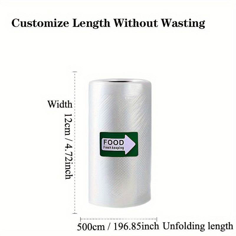 Bolsas de sellado al vacío para conservación de alimentos, aptas para carne y filete, seguras para sous vide