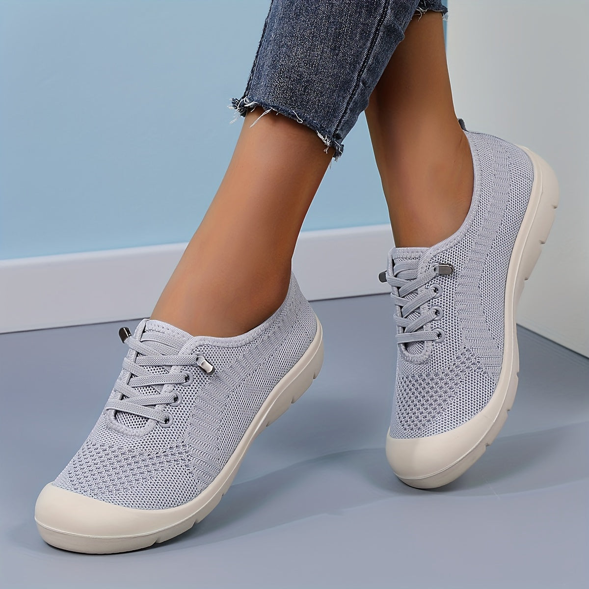 Zapatos planos casuales para mujer, ligeros y cómodos, calzado de otoño