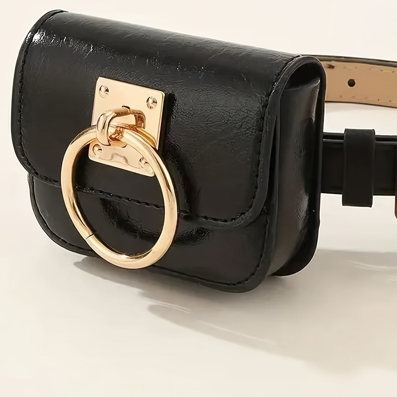 Women's Crossbody Belt Bag with Adjustable Strap Fanny Pack for Travel and Casual Use