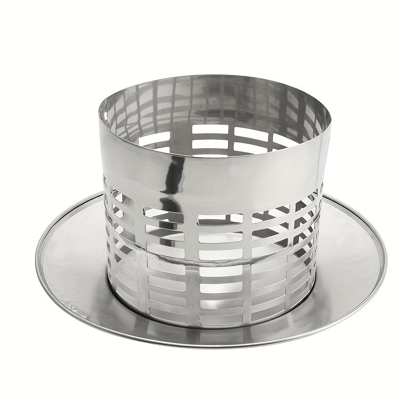 Stainless Steel Chimney Cap with Screen for Fireplace and Outdoor Stove Ventilation