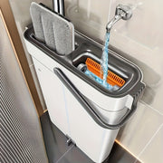 2024 Handwash-Free Mop Set Stainless Steel No Power Multi-Use with Bucket