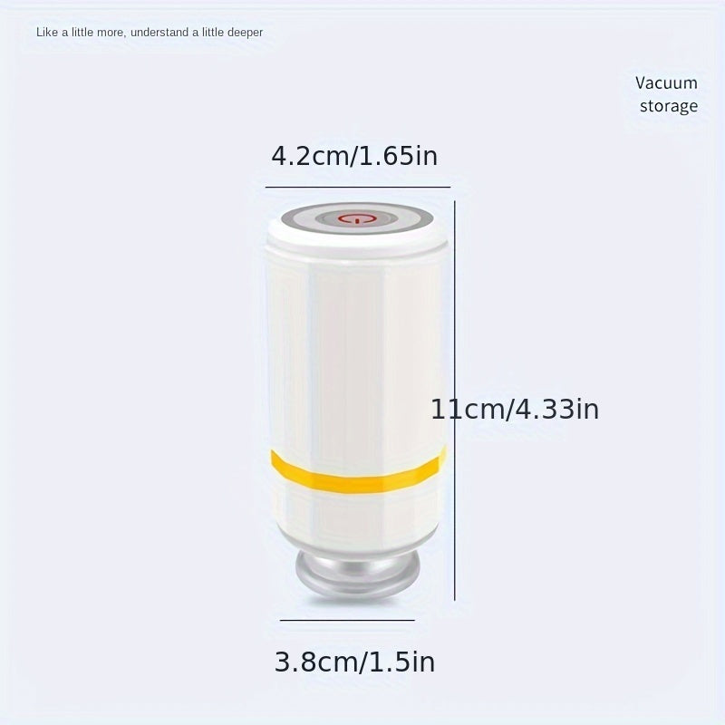 Portable Electric Vacuum Sealer for Food Preservation Automatic Handheld Sealing Device