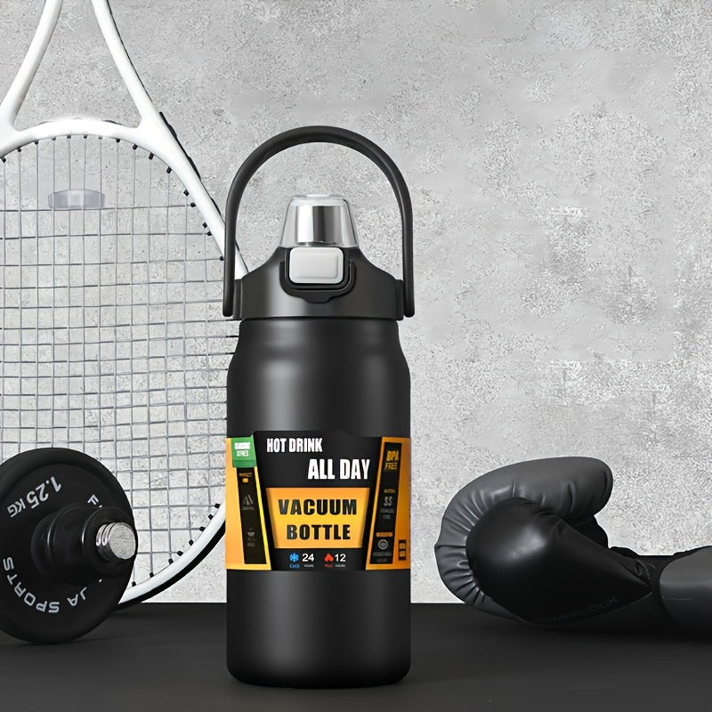 Insulated Travel Mug Stainless Steel Leakproof Large Capacity for Outdoor Sports