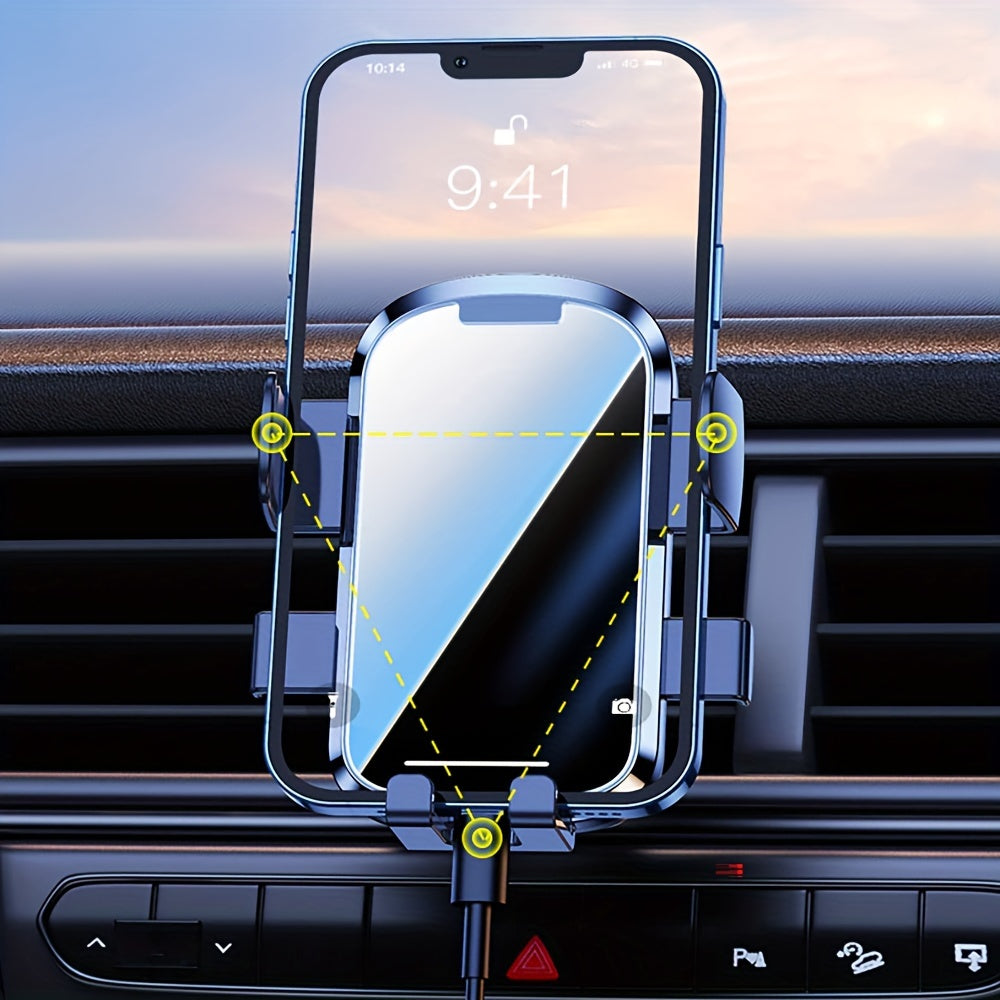 Universal avtomobil telefon o'rindig'i havo ventili uchun barqaror ushlash bilan