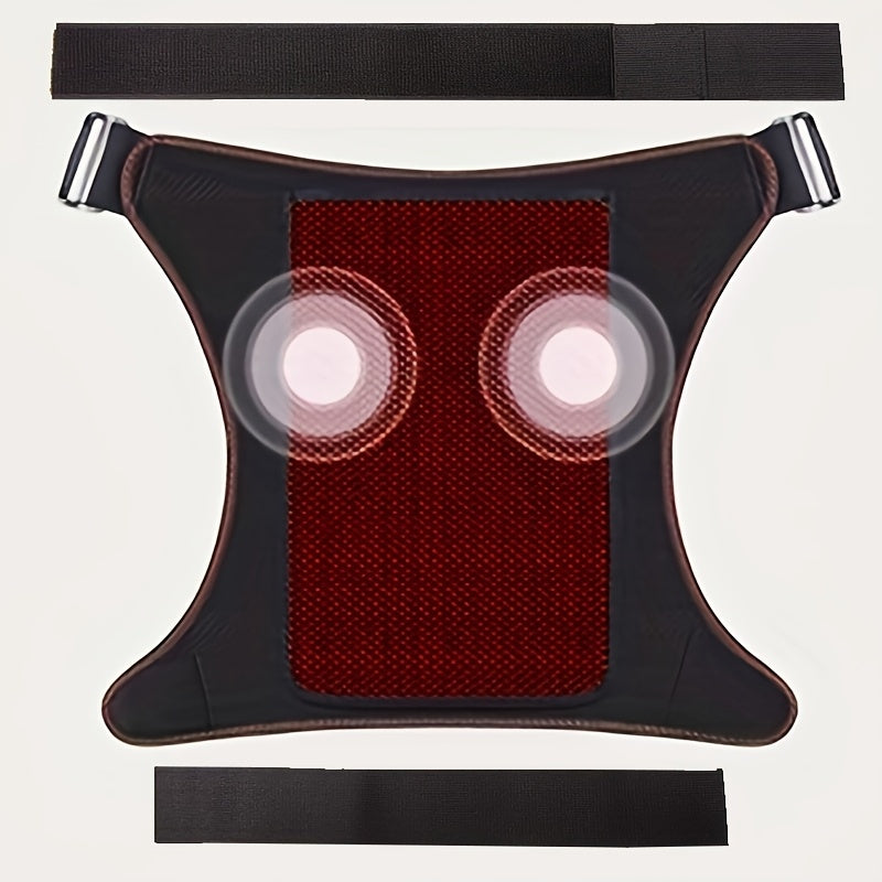 Uniseks isitiladigan bo‘yinning va sonning qoplamasi, karbon tolasi - vibratsiyali massaj, sozlanadigan harorat