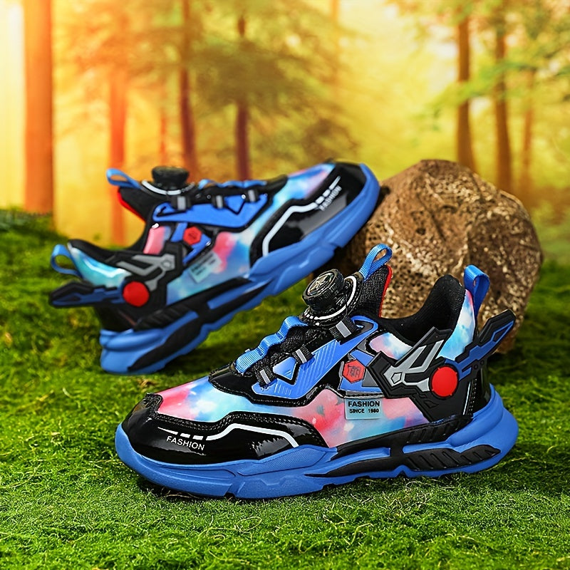 Zapatillas casuales para niños para niños y niñas, de temporada, con suela ligera de PU y EVA