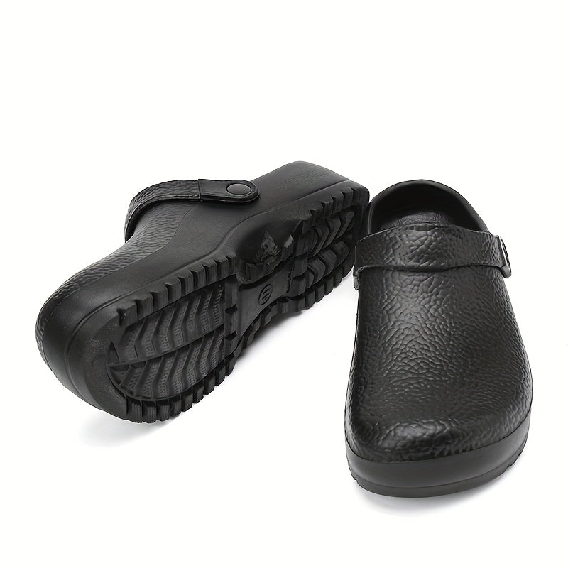 Women's EVA Slip-Resistant Indoor Outdoor Slippers Black Cushioned Comfort