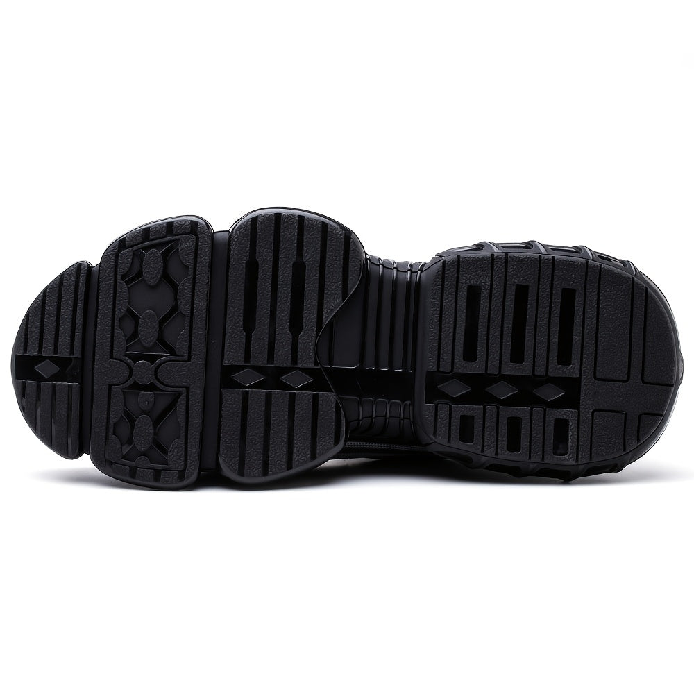 Zapatillas de seguridad con punta de acero y transpirables para todo tipo de estaciones