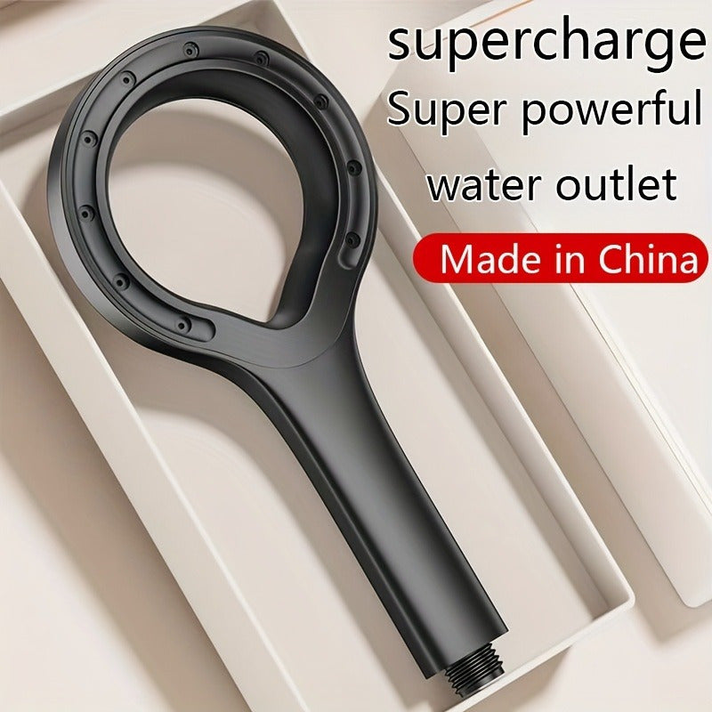 Душевая насадка для воды с экономией воды, с высоким давлением, туманным распылением, дизайном в виде звездного кольца