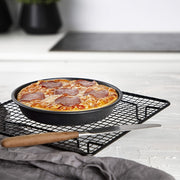 Complete Set of 11 Cast Iron Air Fryer Accessories 8-Inch Nonstick Coating Dishwasher Safe