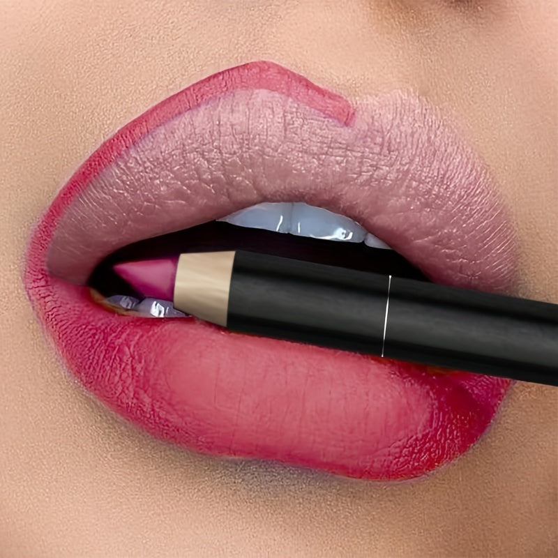 Lápiz de perfilador de labios mate para mujer, de larga duración, tono baya, 1 pieza

Source:
Women Matte Lip Liner Pencil, Long Lasting, Berry Tone, 1 Piece