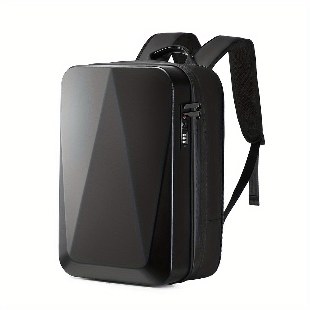 Men's Expandable Travel Backpack Water-Resistant Anti-Theft Charging Shoulder Bag