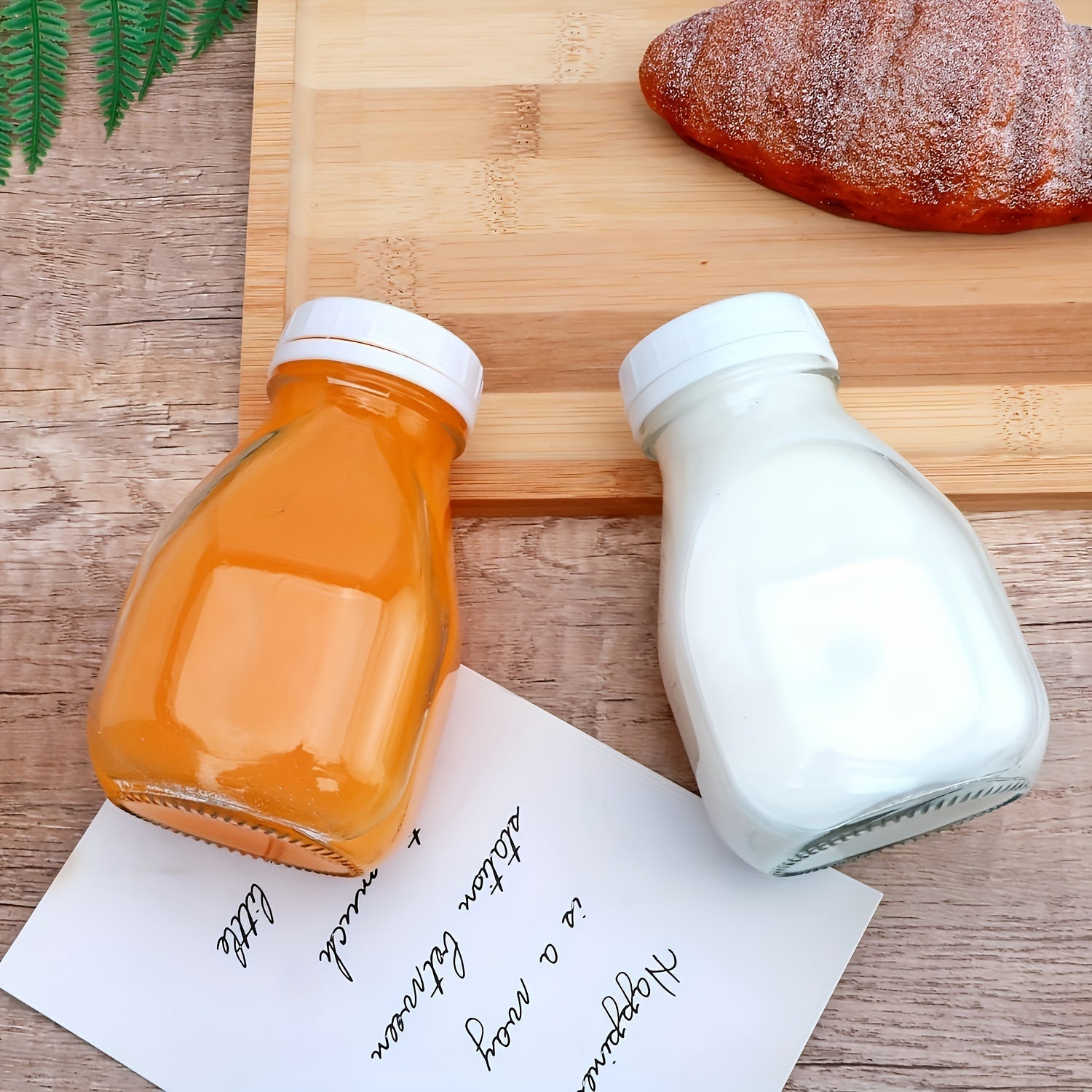 Набор из 16 стеклянных контейнеров для хранения 300 мл, герметичные, без BPA, для хранения продуктов