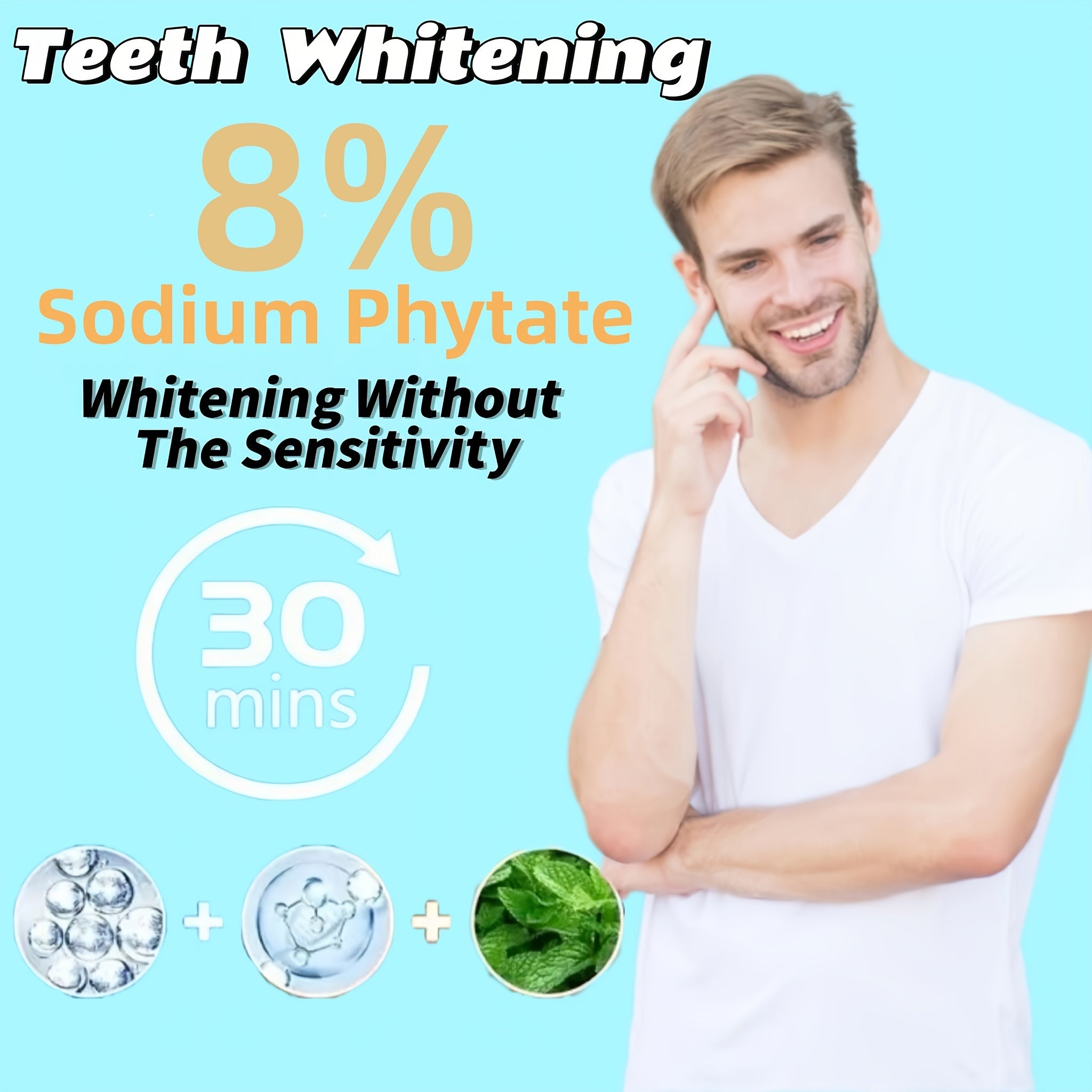 Teeth Whitening Strips 7/14 Pack 5D Oral Care Travel Safe Whitening