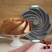 Premium Silicone Bundt Cake Mold Non-Stick Food-Grade Baking Pan