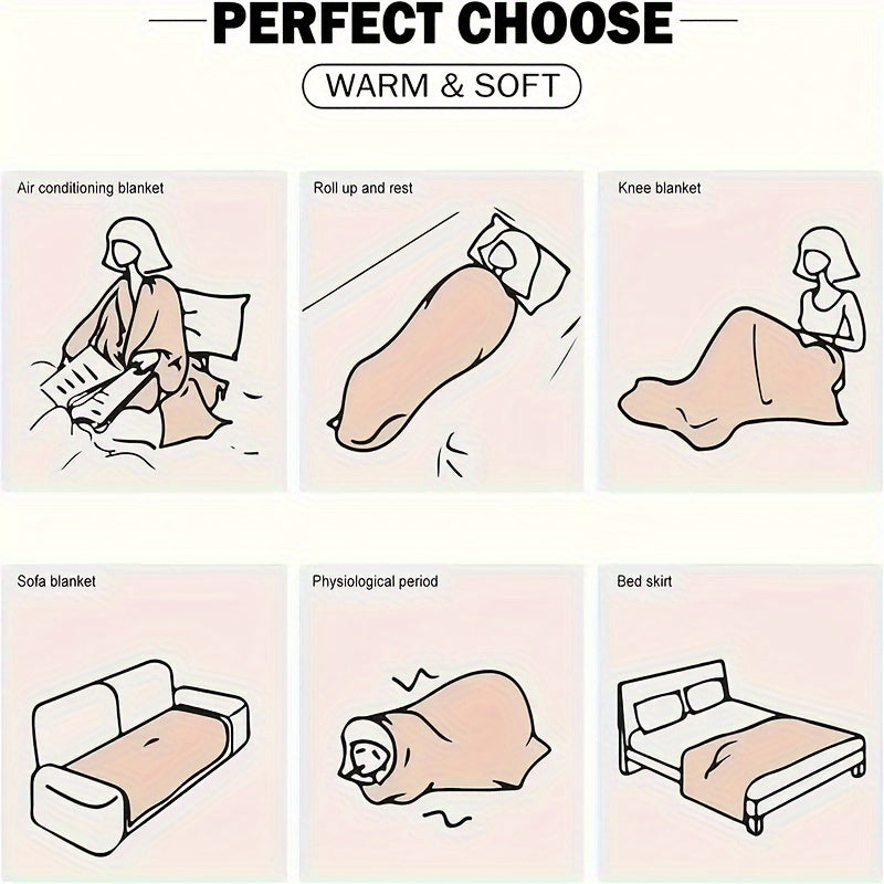 Personalized Throw Blanket with Geometric Space Design All-Season Flannel Knit for Cozy Use