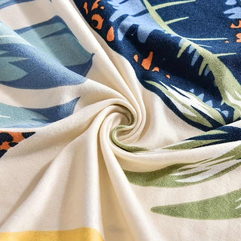 Чехол для дивана с цветочным принтом для диванов всех размеров, машинная стирка