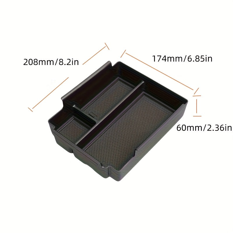 Universal Car Armrest Storage Box Organizer for 24-25 Sharks