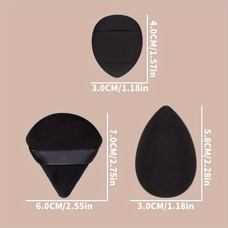 Yuz va ko'zlar uchun 28 ta makiyaj cho'tkasi to'plami, gubkalar bilan, naylon qobiq