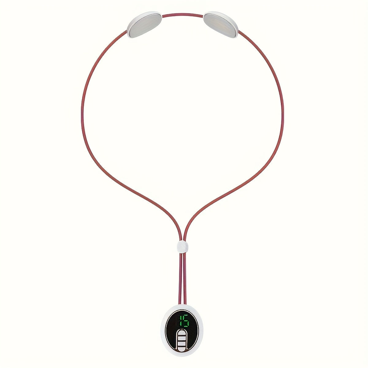 Portable Neck and Shoulder Massager with USB Charging, Adjustable Strap, Digital Display